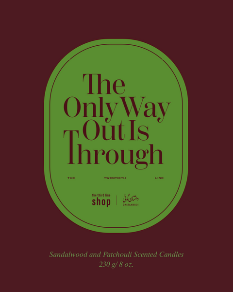 The Only Way Out is Through: The Twentieth Line, Dastaangoi Scented Candle