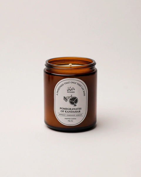 Dastaangoi, Scented Candle – Pomegranates of Kandahar