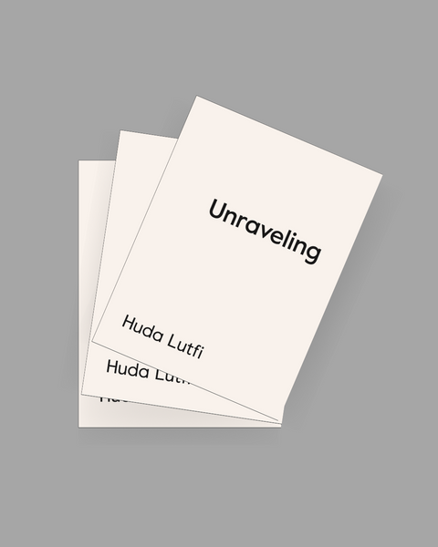 Huda Lutfi, Unraveling Exhibition Catalogue, 2025