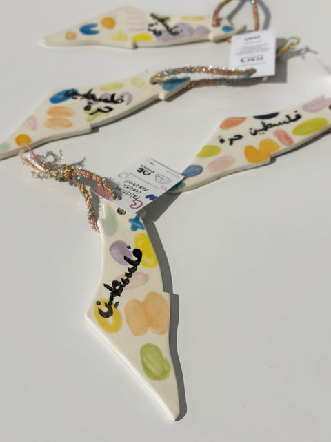 Lena Kassicieh x Abstract Boredom, Palestine Ceramic Ornaments
