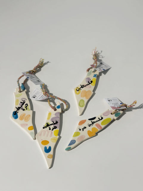 Lena Kassicieh x Abstract Boredom, Palestine Ceramic Ornaments