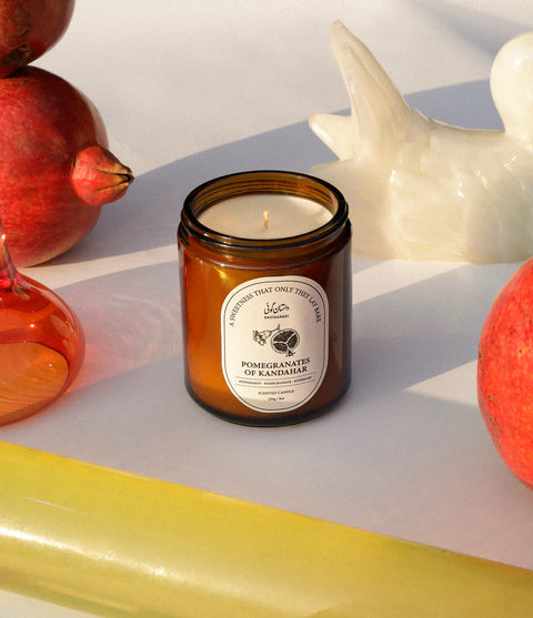 Dastaangoi, Scented Candle – Pomegranates of Kandahar