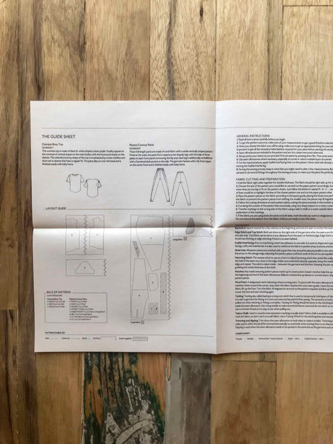 Lara Khoury: Secrets of Survival DIY sewing kit, Poplin T-Shirt and Contour Pants