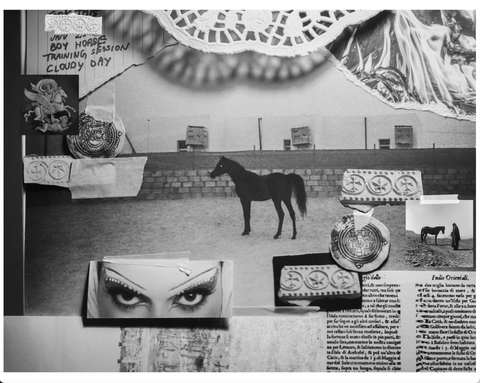 Farah Al Qasimi, Study for a Horse, 2024