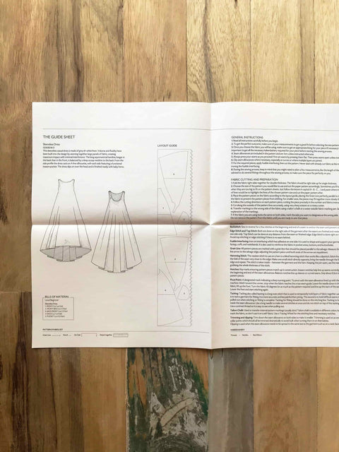 Lara Khoury: Secrets of Survival DIY Sewing Kit, Sleeveless Dress