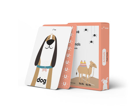 Luma, Animals Flash Cards