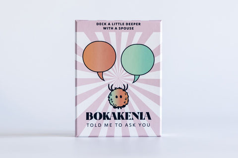 Bokakenia, Conversation-Based Card Game: Deck for Spouses