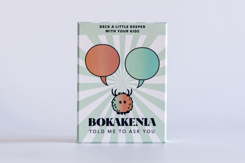 Bokakenia, Conversation-Based Card Game: Deck for Parents & Kids