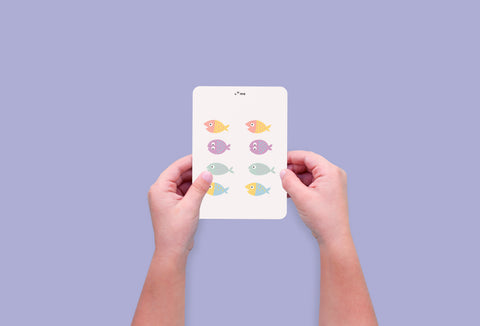 Luma, Numbers Flash Cards