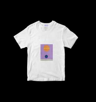 Kran X Dr. O, Etel Adnan Painting T-shirt