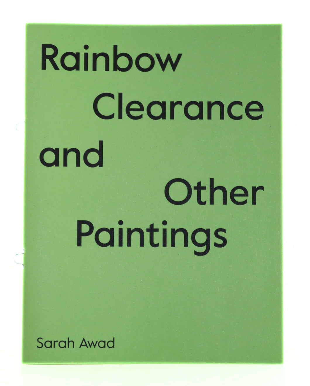 Sarah Awad, Rainbow Clearance