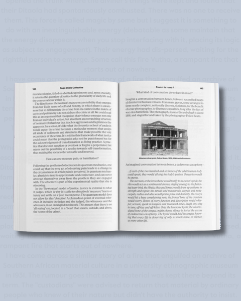Mousse Publishing, Matter Mattering Matters