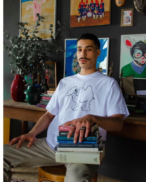 Anuar Khalifi, Where Are You From? W.A.Y.F Tshirt (White)