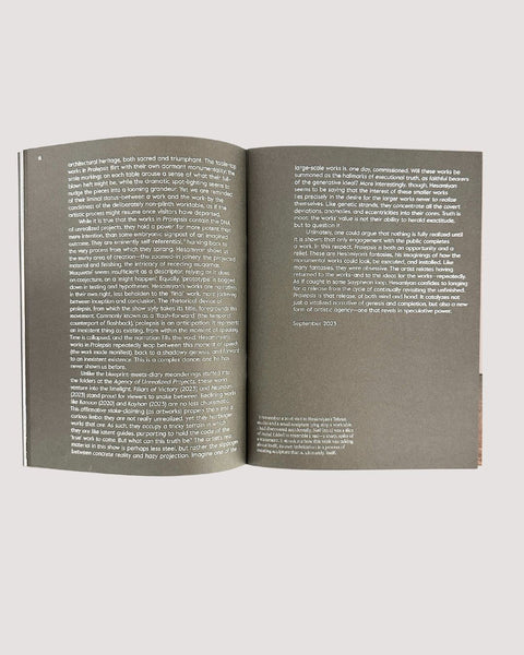 Sahand Hesamiyan, Prolepsis, 2023