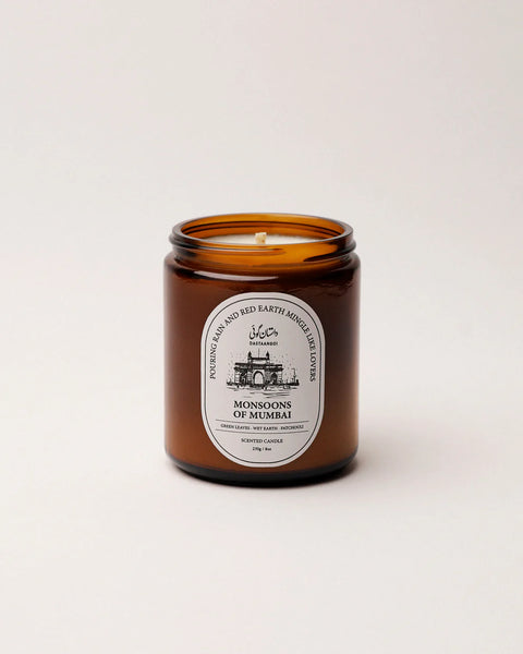 Dastaangoi, Scented Candle - Monsoons of Mumbai