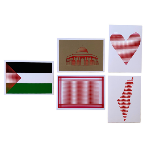 Amar Shah, The Palestine Collection Postcard