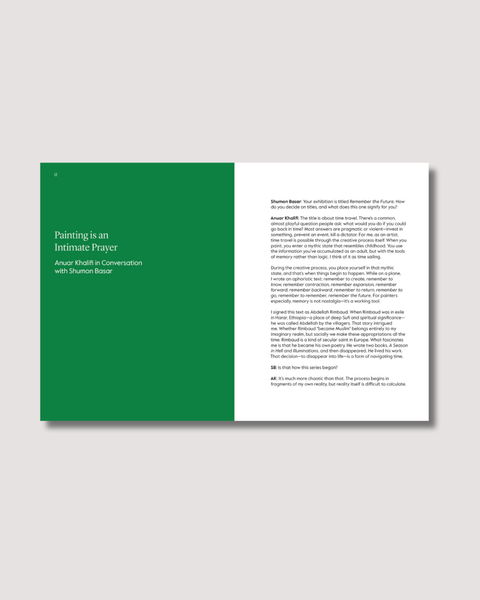 Anuar Khalifi, Remember The Future Exhibition Catalogue, 2026