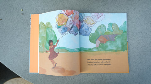 Rana Begum, The Girl Who Played With Colour