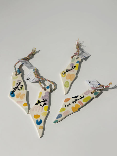 Lena Kassicieh x Abstract Boredom, Palestine Ceramic Ornaments