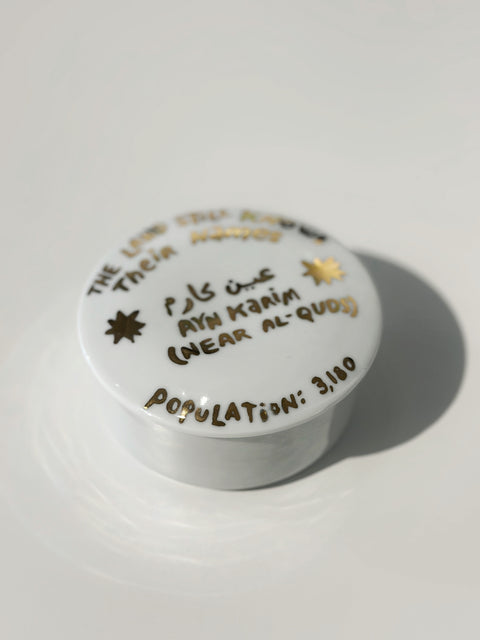 Lena Kassicieh, The Land Still Knows Their Name  - Ain Karim Ceramic Jar