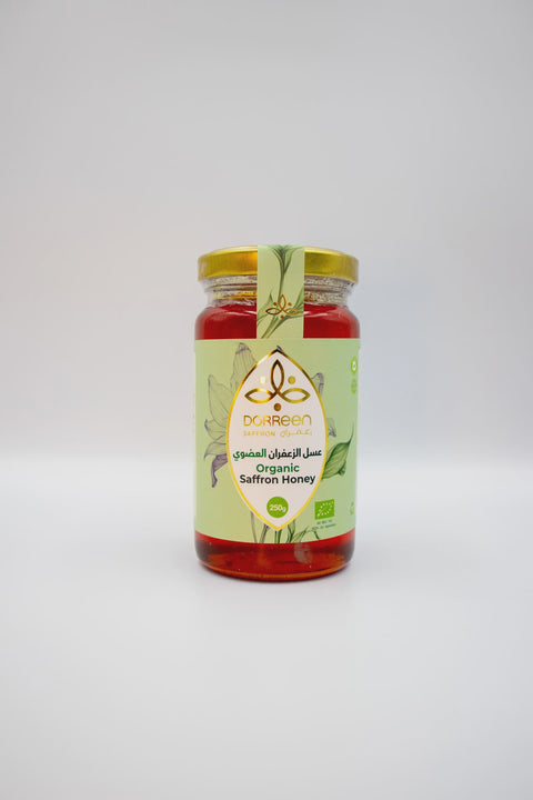 Dorreen Saffron, Organic Saffron Honey, 250 g