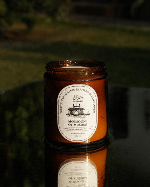Dastaangoi, Scented Candle - Monsoons of Mumbai