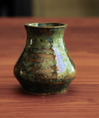 Omar Al Gurg, Ceramic Vase (Glazed - Green)