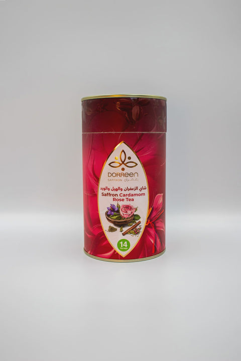 Dorreen Saffron, Rose Cardamom Tea, 28 g