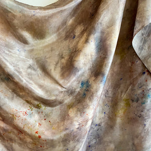 Alchemy of Dyeing, Square Silk Scarf