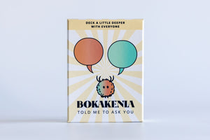Bokakenia, Conversation-Based Card Game:  Deck for Everyone