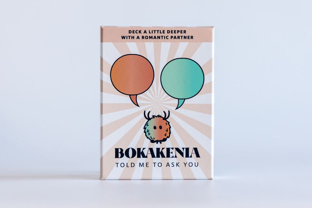 Bokakenia, Conversation-Based Card Game:  Deck for Romantic Partners