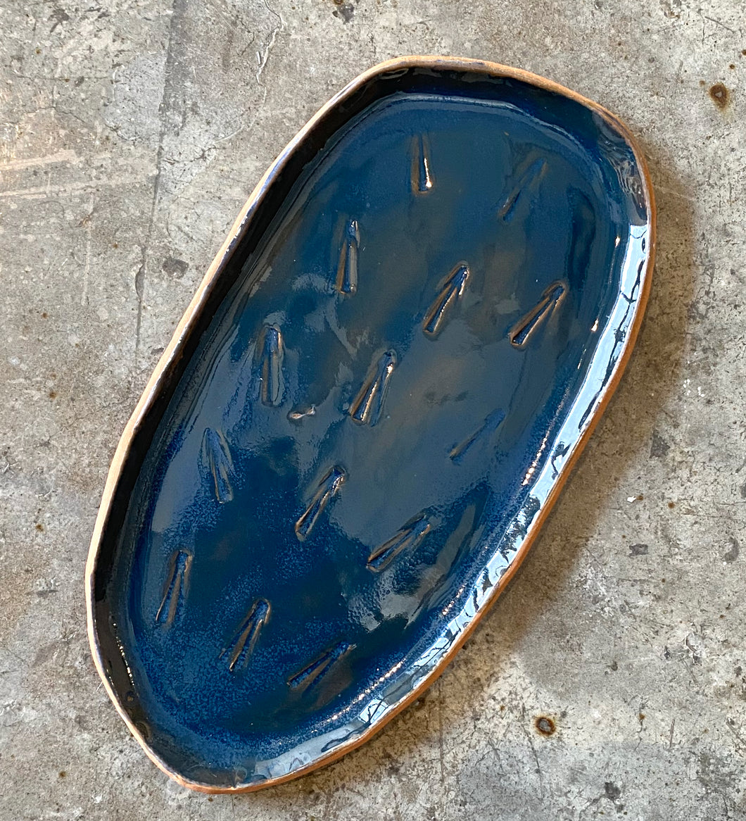 Sandy Handmade Ceramics, Blue Platter
