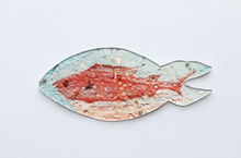 Load image into Gallery viewer, Sara Naim, Hard Food Fish
